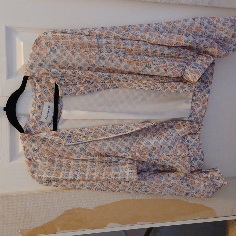 Frank and Oak Floral Jacket